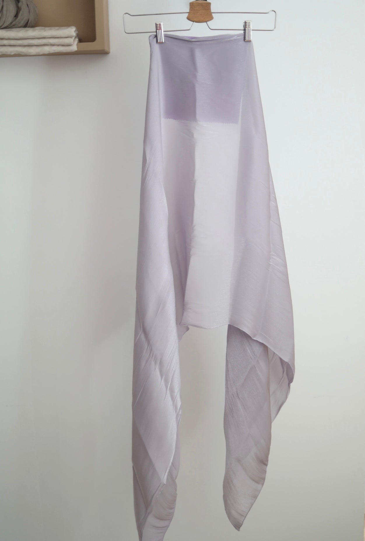 Organza Hijab mit Bonnet