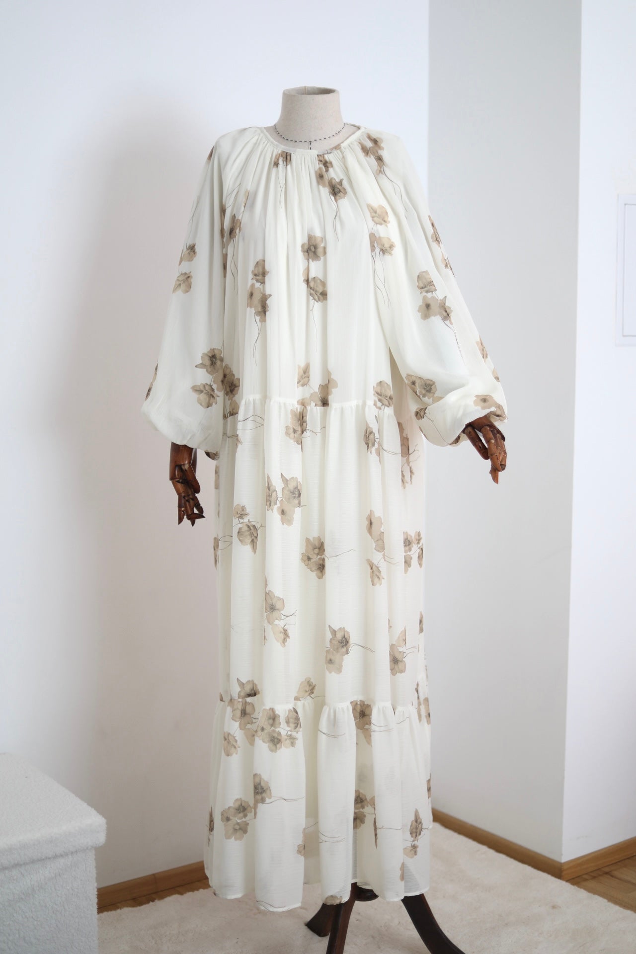 Zahrah Kleid braun