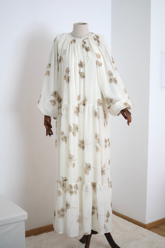 Zahrah Kleid braun