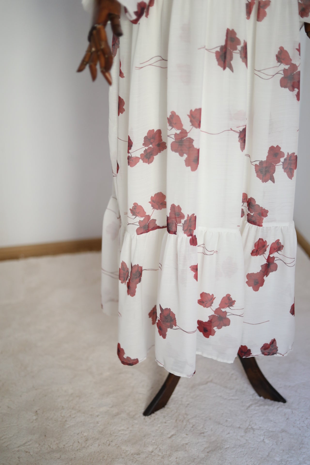 Zahrah Kleid rot