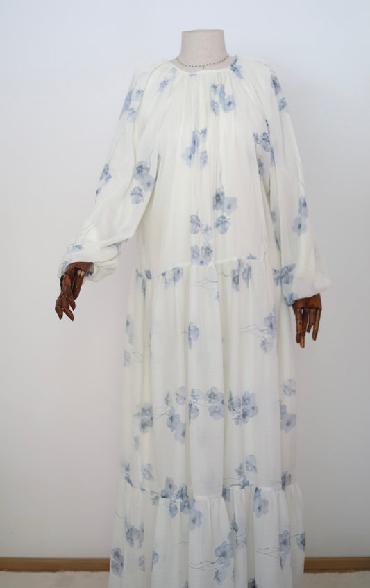 Zahrah Kleid blau